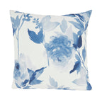 Blossom Breeze Floral Outdoor Polyester Filled Throw Pillow