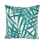 Fern Foliage Outdoor Polyester Filled Throw Pillow