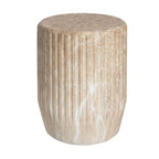 Outdoor Cicci Carved Side Table