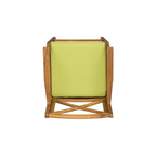 Perla Outdoor Acacia Wood Barstools, Set of 2