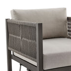 Mareike Outdoor Patio Swivel Glider Lounge Chair