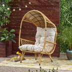 Doris Outdoor Wicker Standing Basket Chair