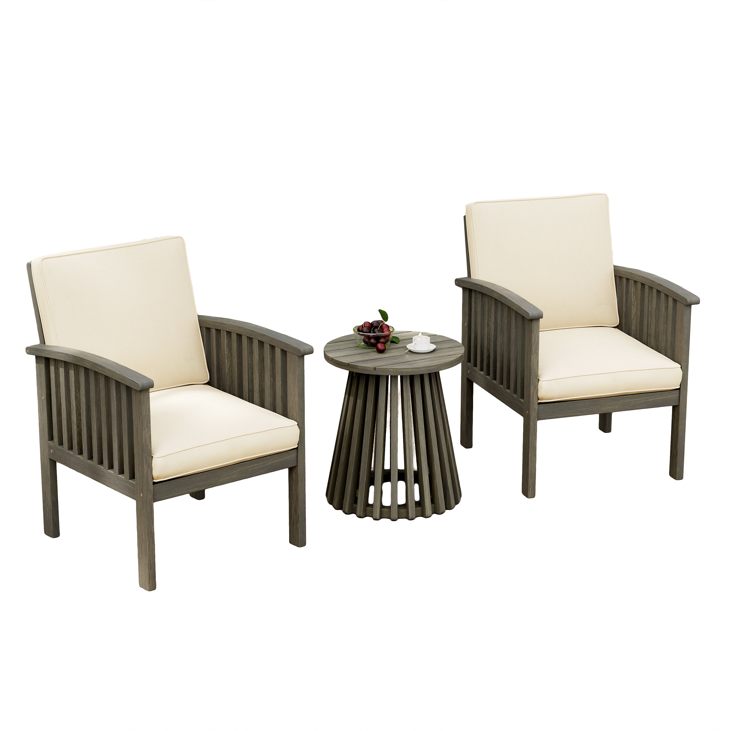Tidewell Outdoor 3-Piece Patio Set