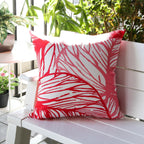 Leaf Vein Outdoor Pillow