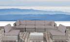 Luxury All-Weather Wicker Outdoor Patio Sofa Set