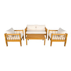 Banyan 4-Piece Patio Outdoor Furniture Set