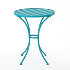 Colman 3-Piece Iron Bistro Set with Table and 2 Chairs