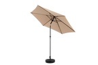 9' Outdoor Patio Umbrella Outdoor Table Umbrella with Push Button Tilt and Crank, Base Not Included