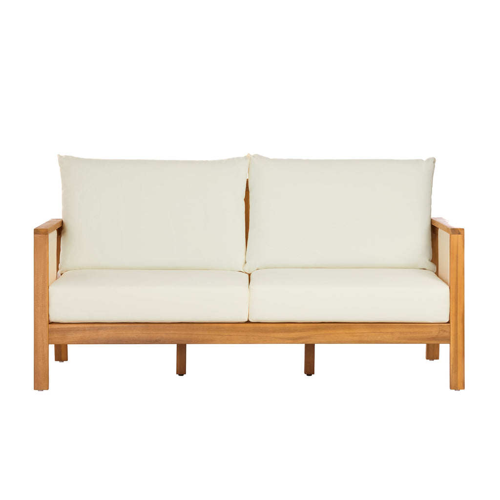 Khali 4 Piece Acacia Wood Outdoor Set