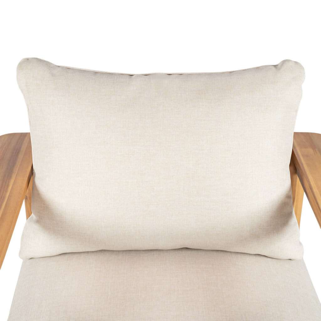 Terassi Outdoor Acacia Wood Lounge Chair