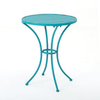 Colman 3-Piece Iron Bistro Set with Table and 2 Chairs