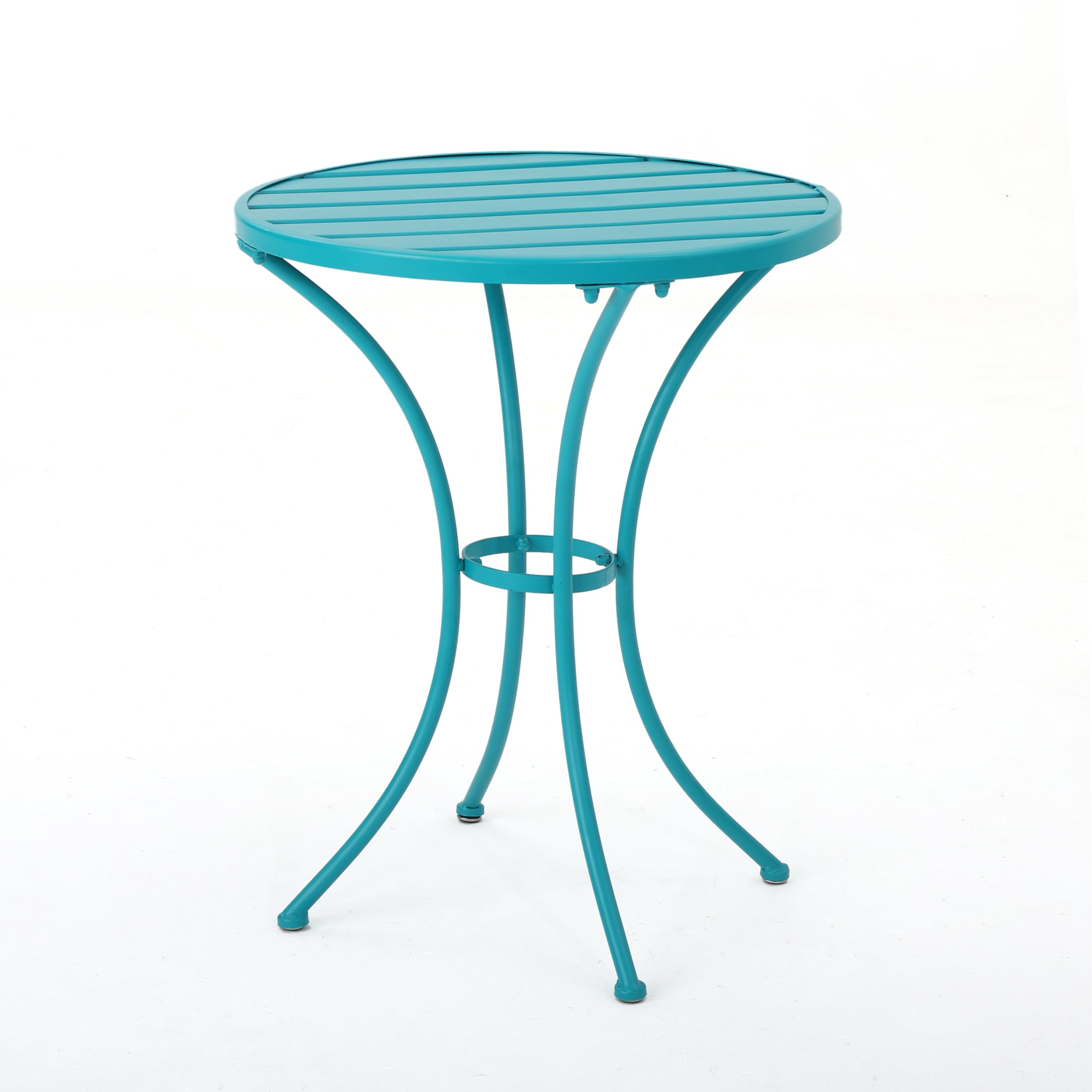 Colman 3-Piece Iron Bistro Set with Table and 2 Chairs