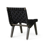 Rhythmus 3-Piece Outdoor Chat Set with 2 Curved Chairs Design and Slatted Table Top