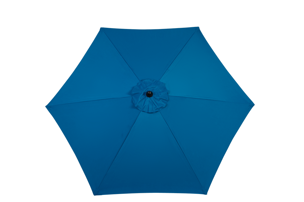 9' Outdoor Patio Umbrella Outdoor Table Umbrella with Push Button Tilt and Crank, Base Not Included