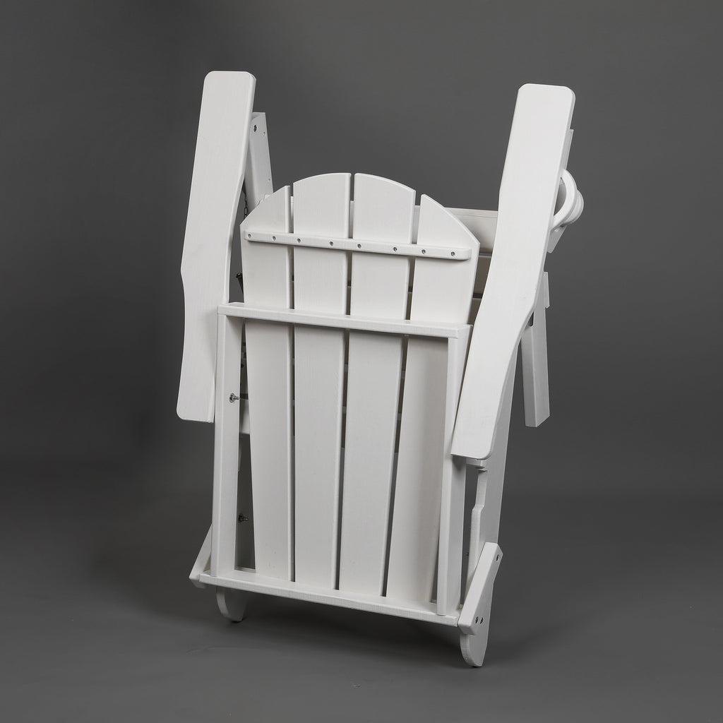 Composite Folding Adirondack Chair with Dual Cup Holder