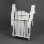 Composite Folding Adirondack Chair with Dual Cup Holder