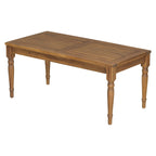 Islewood 2 Piece Acacia Wood Outdoor Loveseat & Coffee Table Set