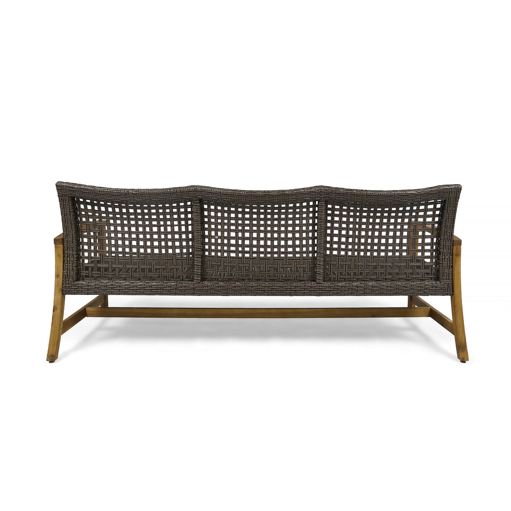 Hampton Outdoor Rattan 3 Seater Sofa