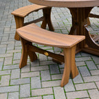 28" Table Bench from LuxCraft