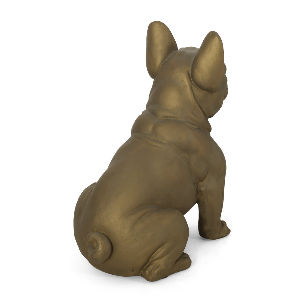 Louise Outdoor French Bulldog Garden Statue