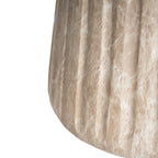 Outdoor Cleme Carved Side Table