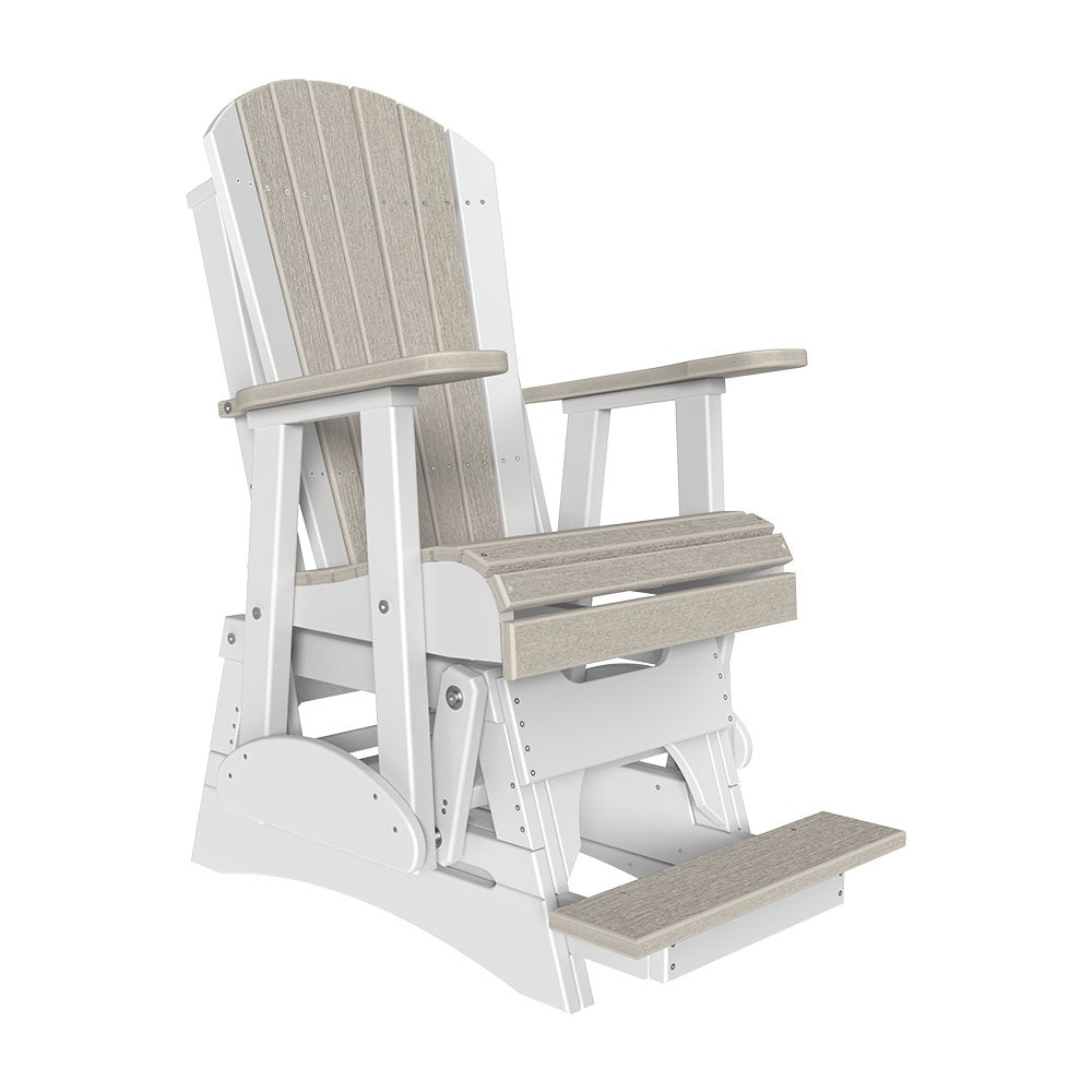 2' Adirondack Balcony Glider Chair from LuxCraft