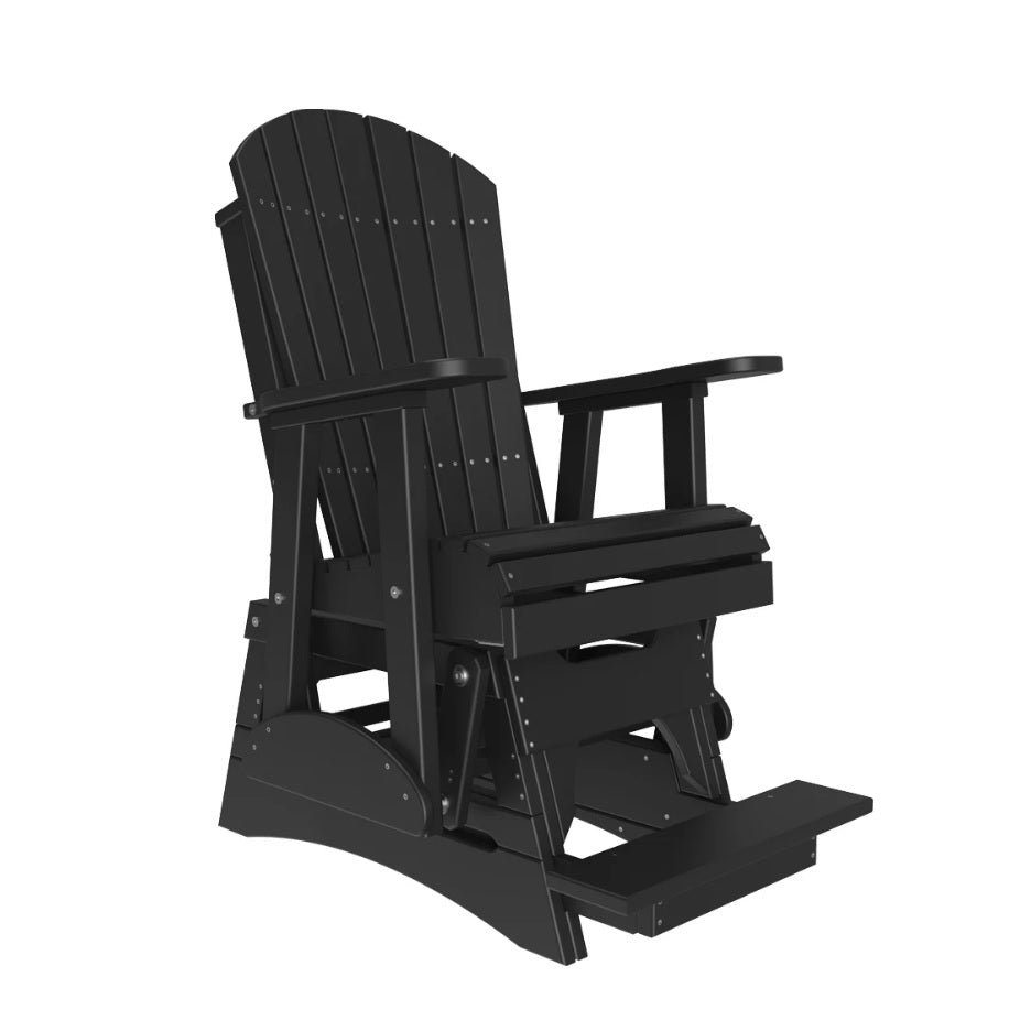 2' Adirondack Balcony Glider Chair from LuxCraft