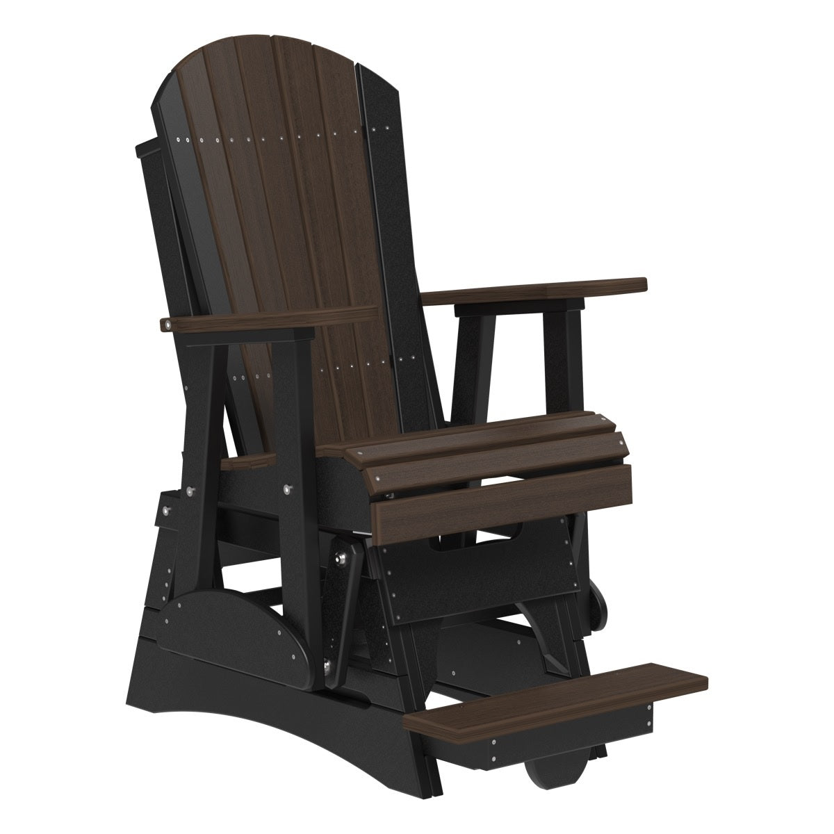 2' Adirondack Balcony Glider Chair from LuxCraft