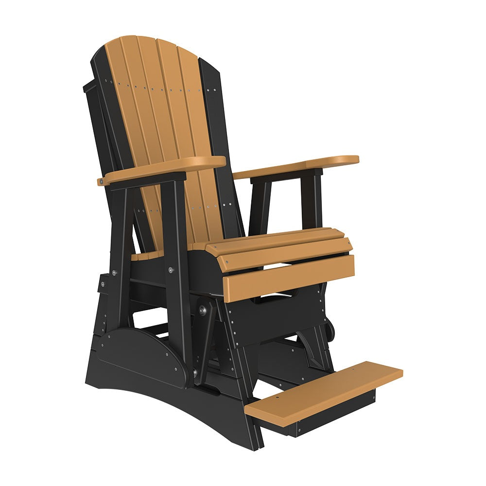 2' Adirondack Balcony Glider Chair from LuxCraft