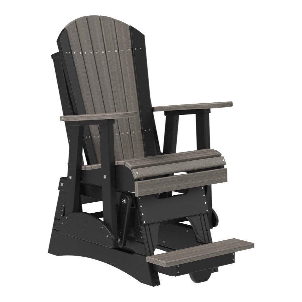 2' Adirondack Balcony Glider Chair from LuxCraft