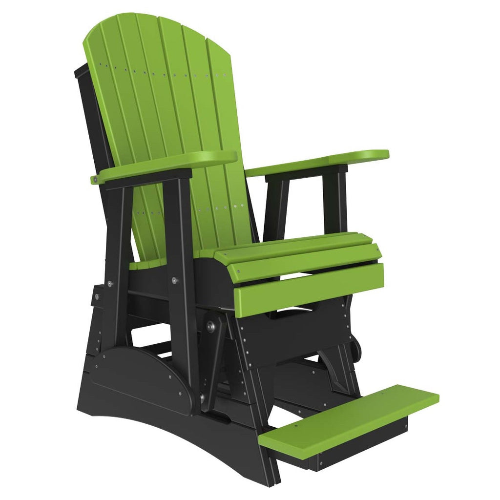 2' Adirondack Balcony Glider Chair from LuxCraft