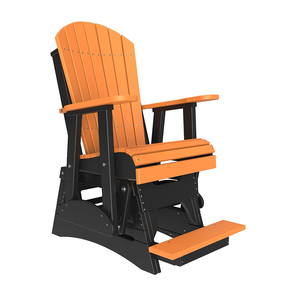2' Adirondack Balcony Glider Chair from LuxCraft