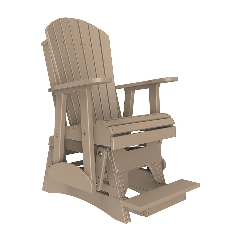 2' Adirondack Balcony Glider Chair from LuxCraft