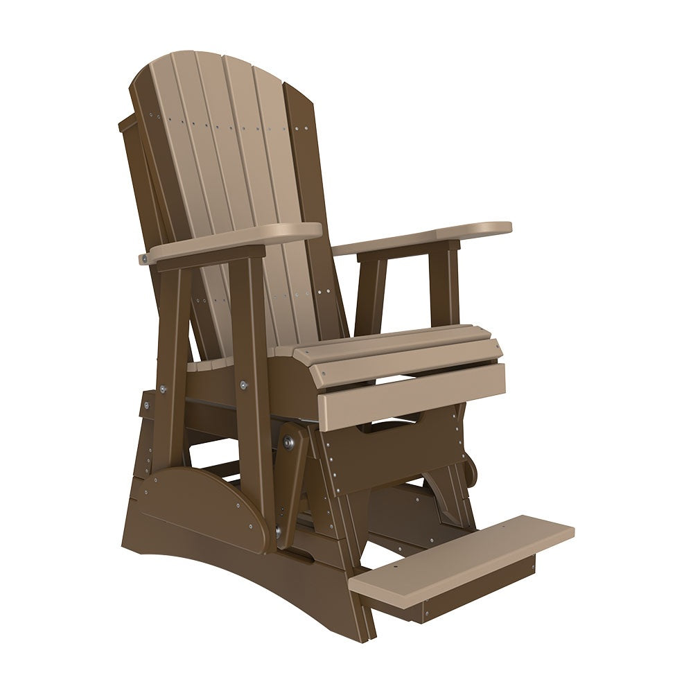 2' Adirondack Balcony Glider Chair from LuxCraft