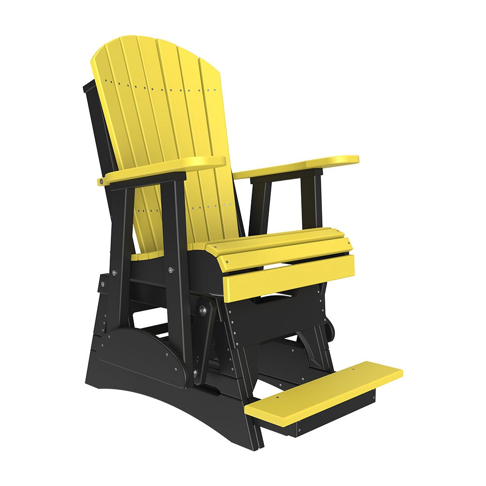 2' Adirondack Balcony Glider Chair from LuxCraft