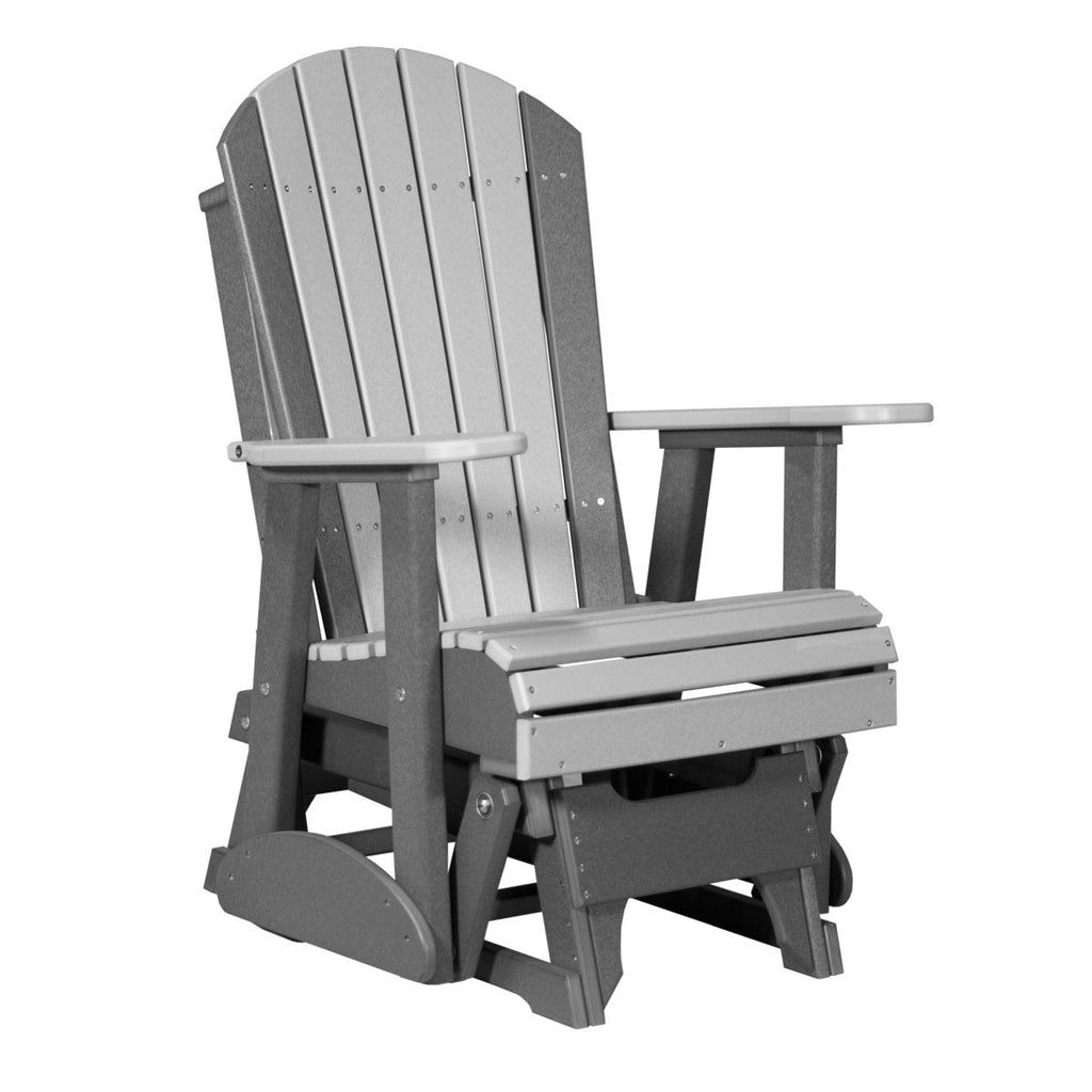 2' Adirondack Glider Chair from LuxCraft