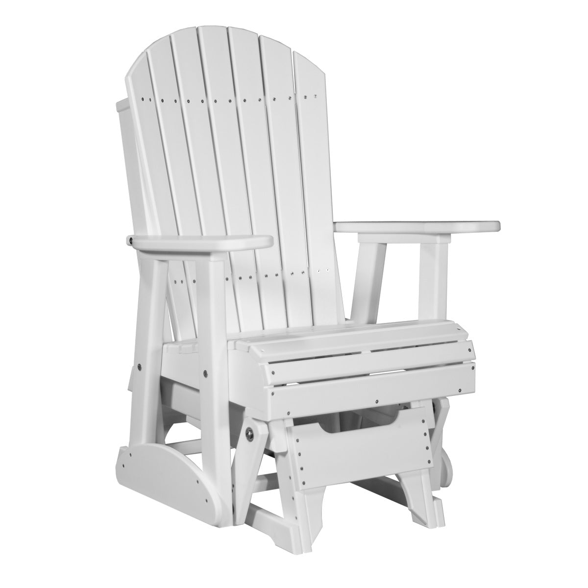 2' Adirondack Glider Chair from LuxCraft
