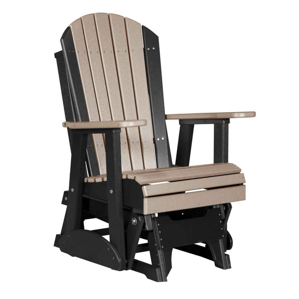 2' Adirondack Glider Chair from LuxCraft