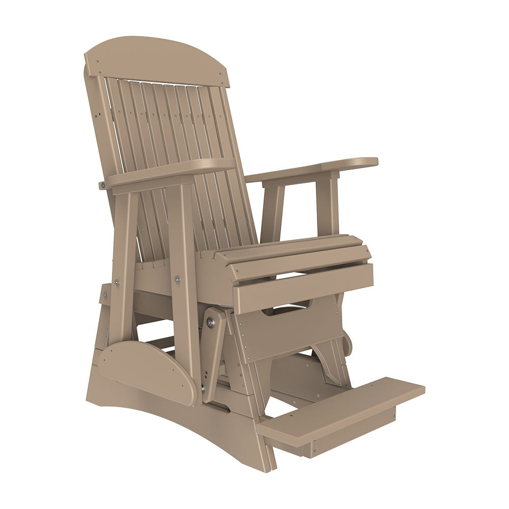 2' Classic Balcony Glider Chair from LuxCraft