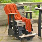 2' Plain Balcony Glider Chair from LuxCraft