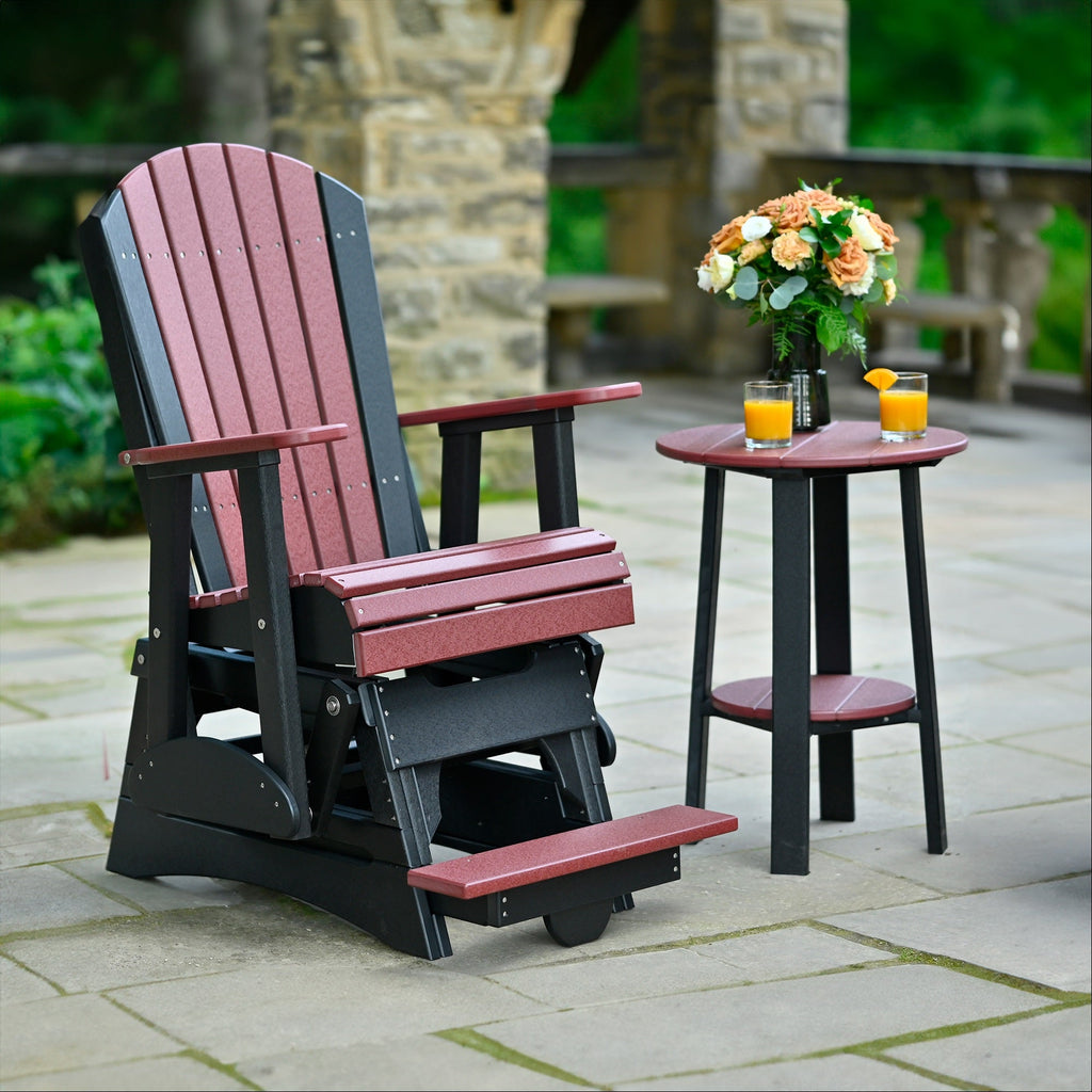 2' Adirondack Balcony Glider Chair from LuxCraft
