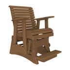 2' Plain Balcony Glider Chair from LuxCraft