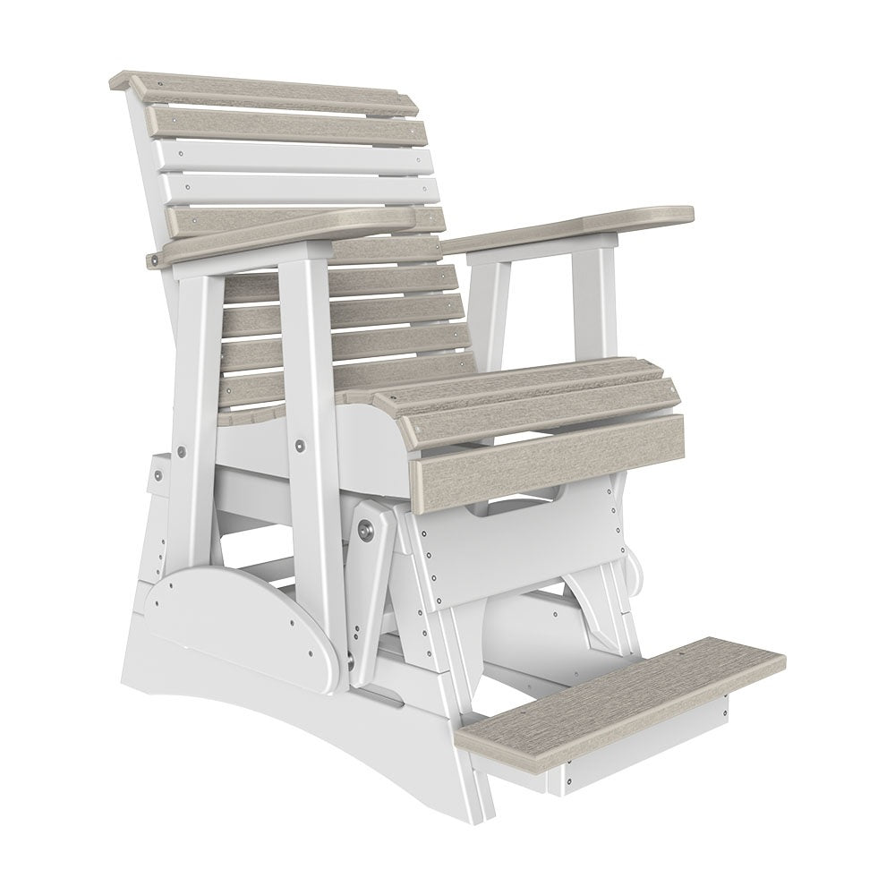 2' Plain Balcony Glider Chair from LuxCraft