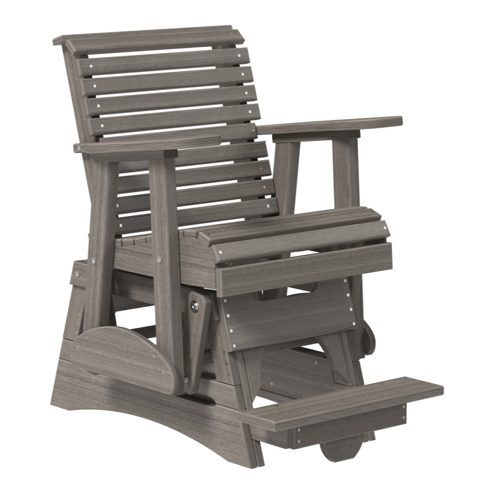 2' Plain Balcony Glider Chair from LuxCraft