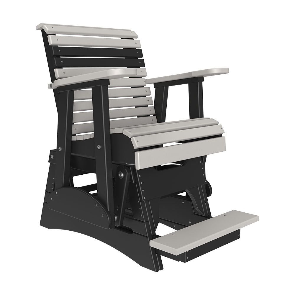 2' Plain Balcony Glider Chair from LuxCraft