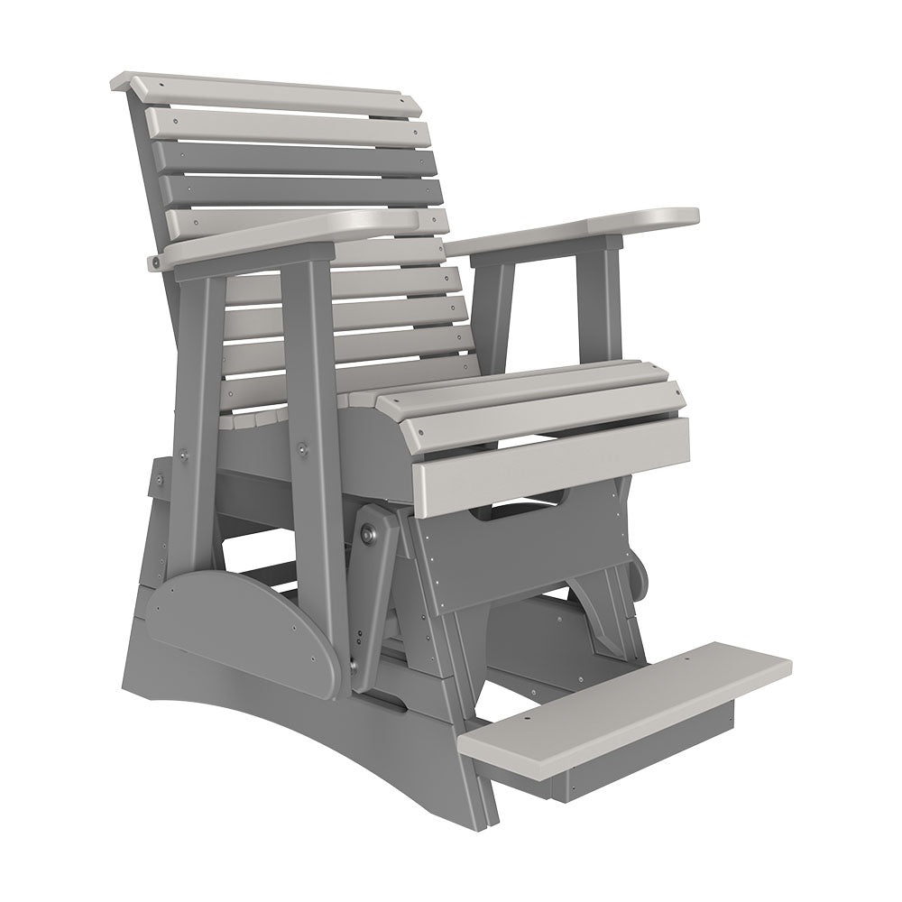 2' Plain Balcony Glider Chair from LuxCraft