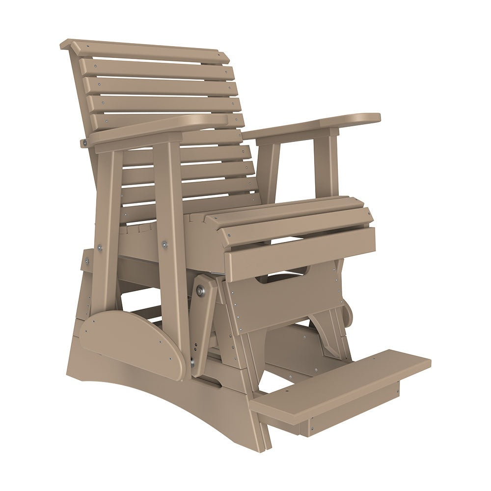 2' Plain Balcony Glider Chair from LuxCraft