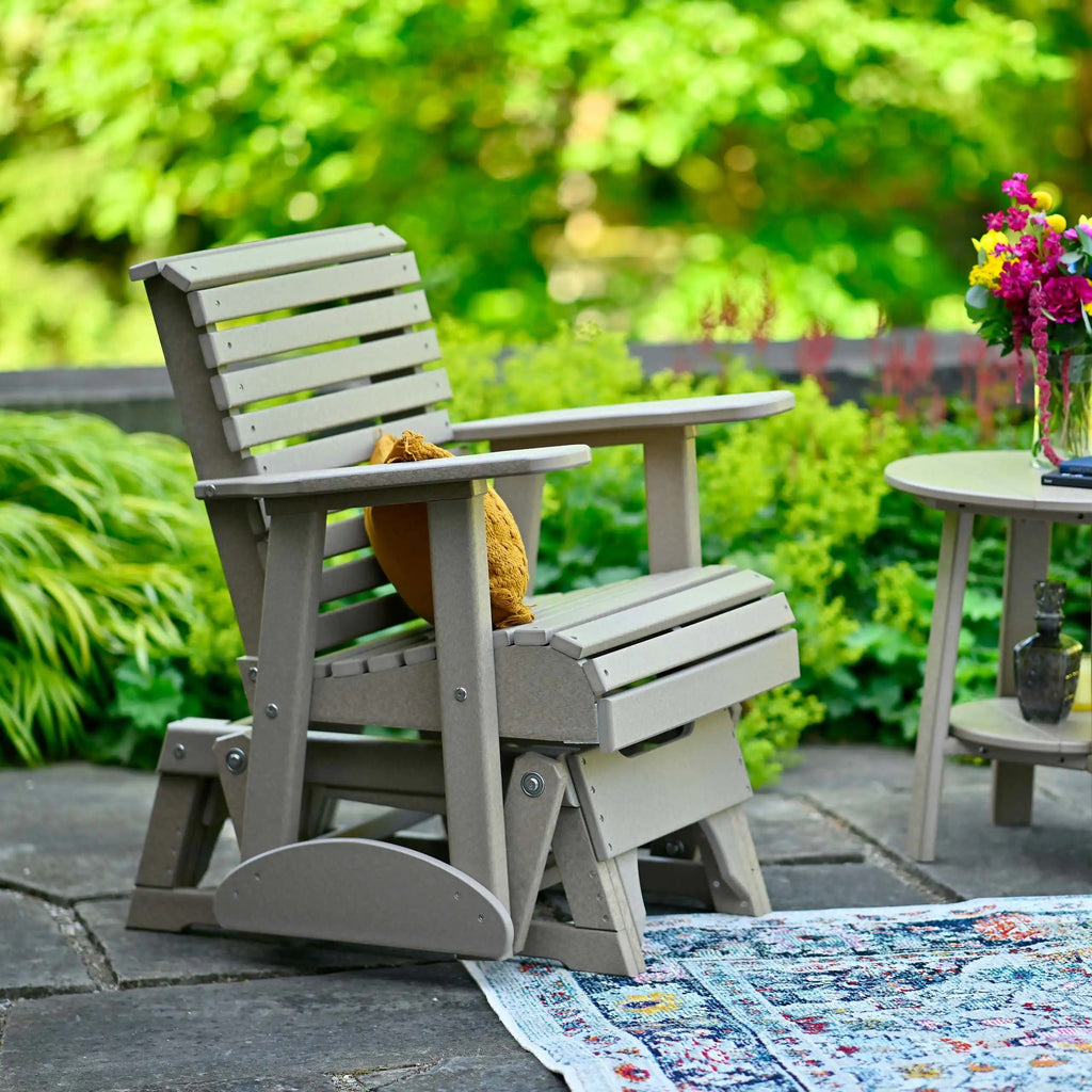 2' Plain Glider Chair from LuxCraft