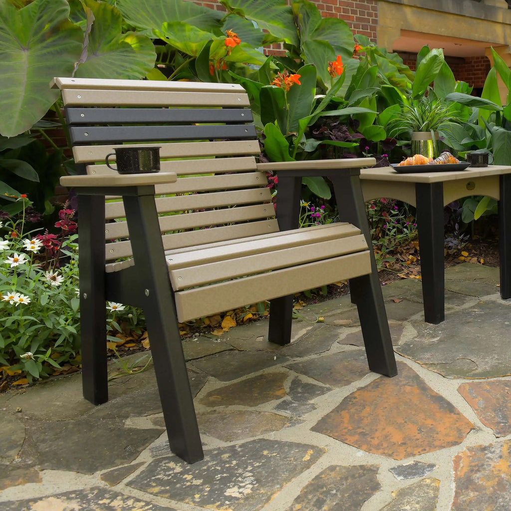 2' Plain Bench from LuxCraft