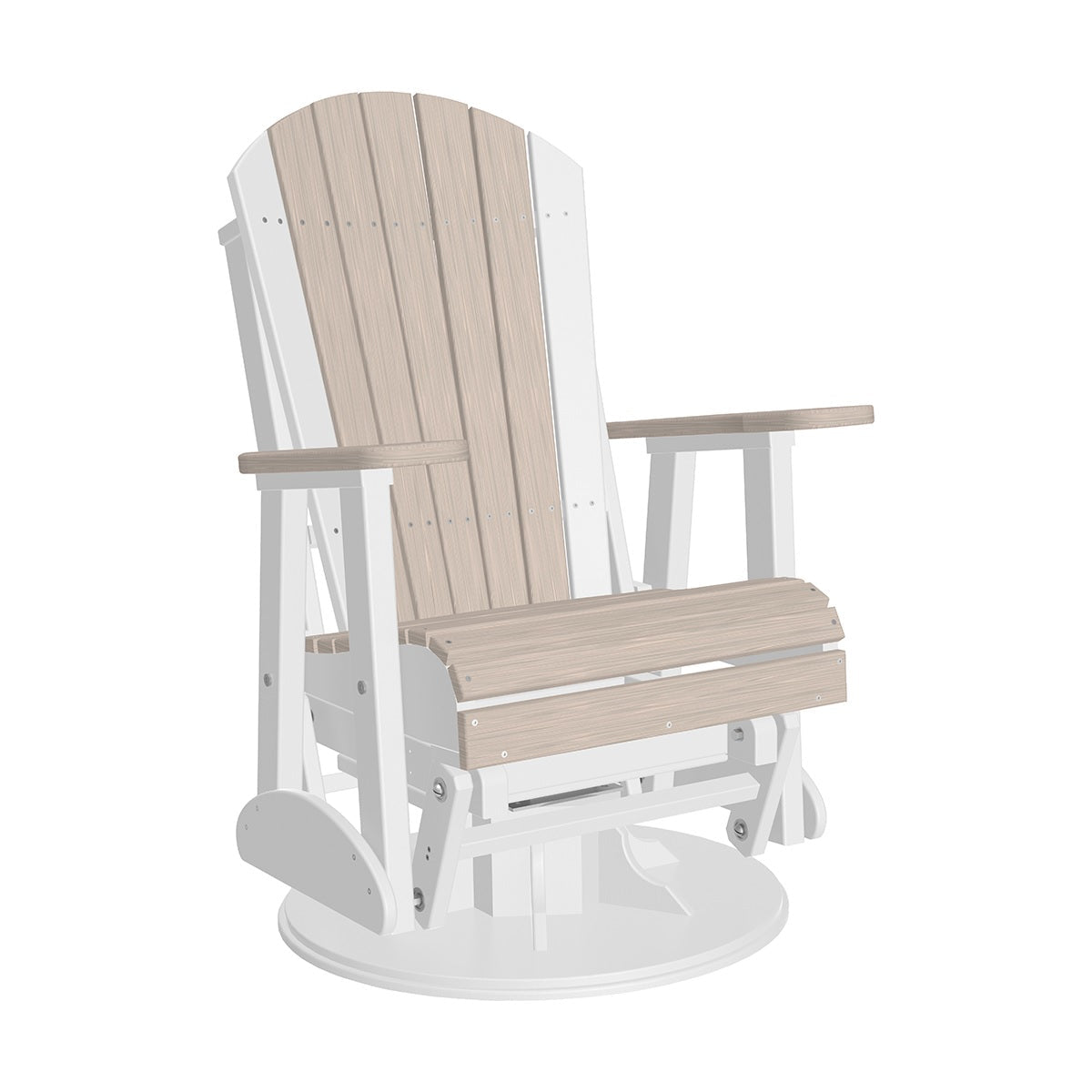 2' Adirondack Swivel Glider from LuxCraft
